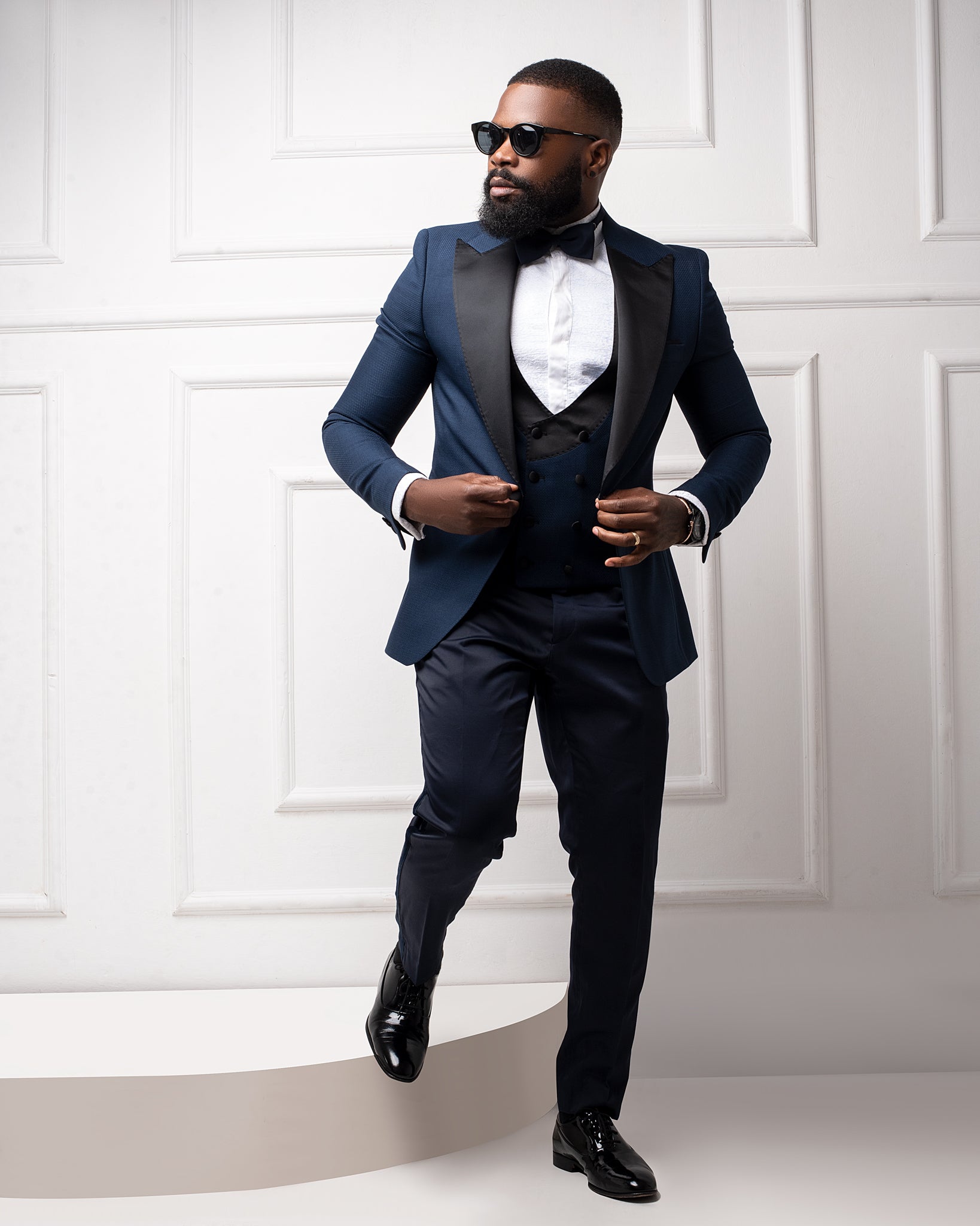 Nico Midnight Blue Tuxedo
