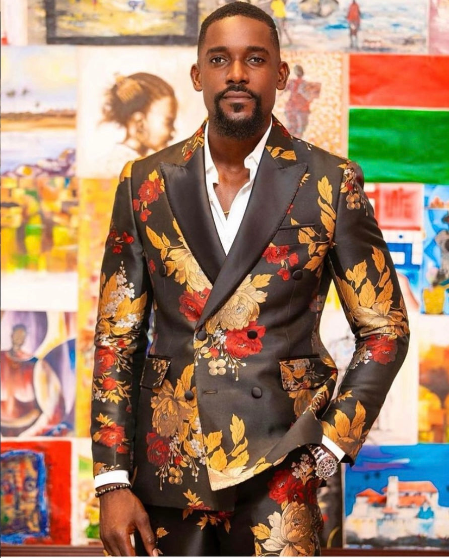 Hamilton Floral Double Breasted Jacket