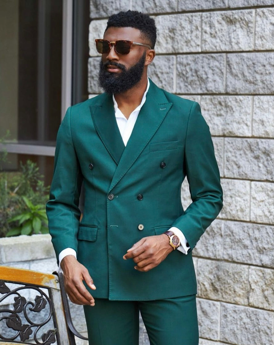 Evergreen Double Breasted Suit