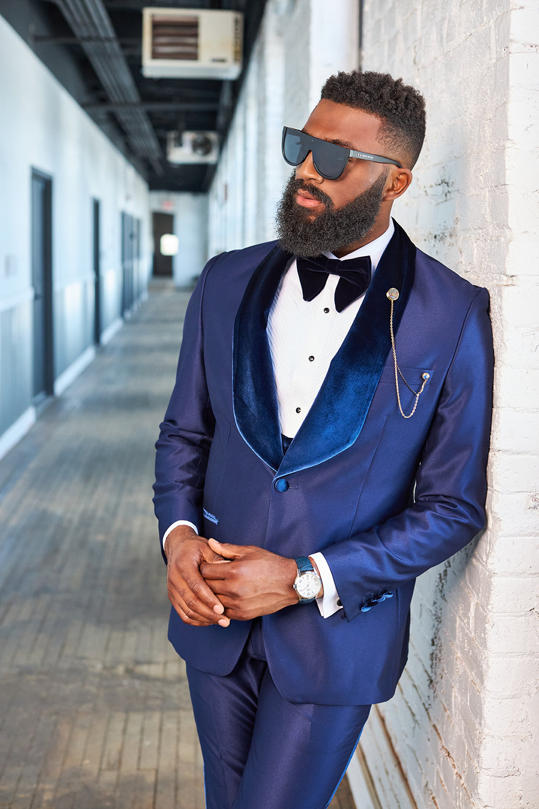 Massing Blue Tuxedo Blue / 46US / 42 Massing Blue Tuxedo Blue / 46US / 42
