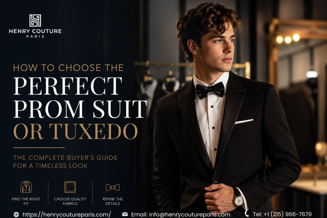 Prom Suit and Tuxedo Guide: How to Choose the Right Look for Prom Night