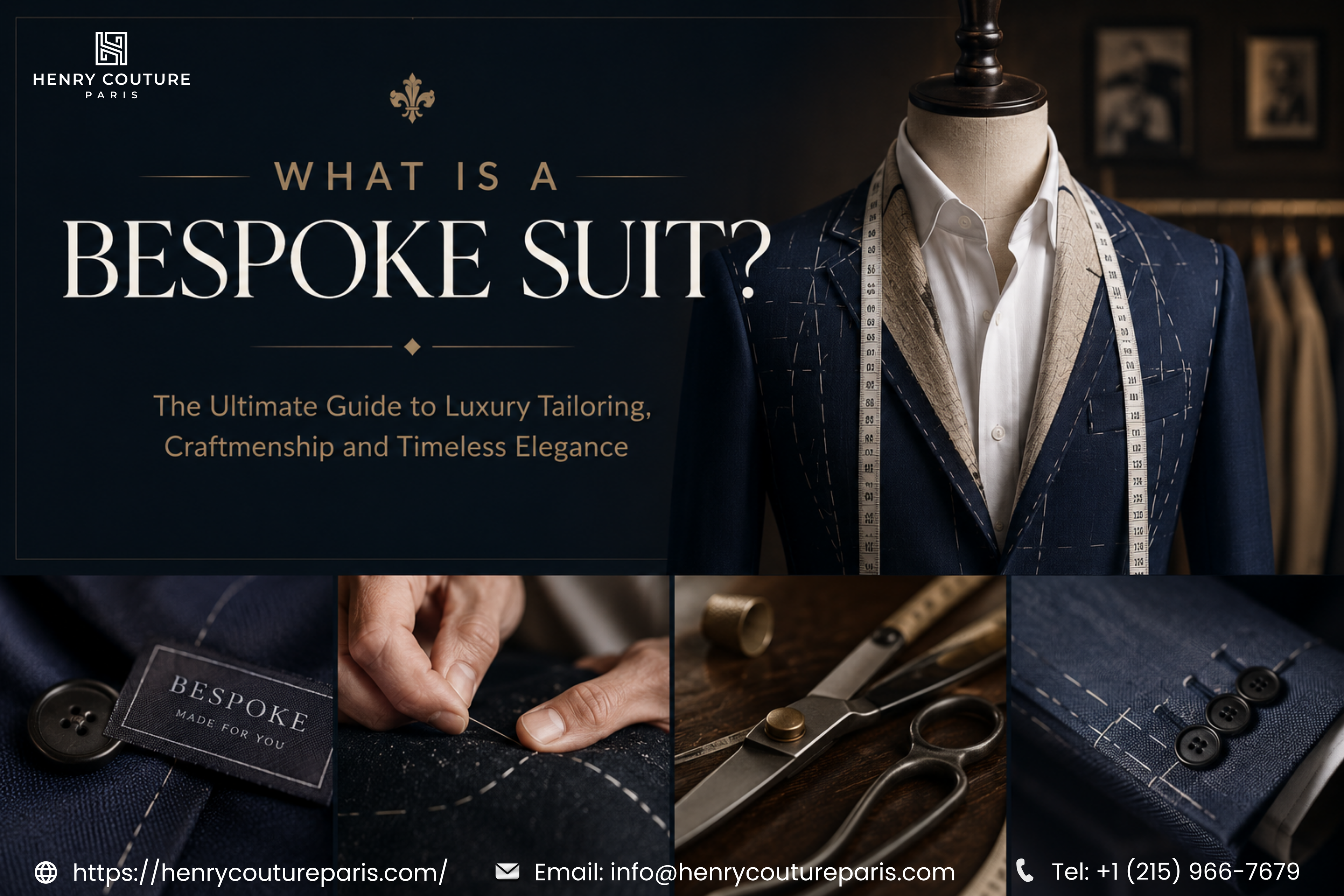 What Is a Bespoke Suit? The Ultimate Guide to Luxury Tailoring, Craftsmanship & Timeless Elegance