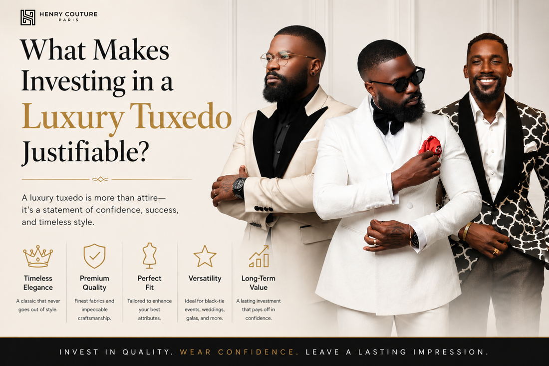 What Makes Investing in a Luxury Tuxedo Justifiable?