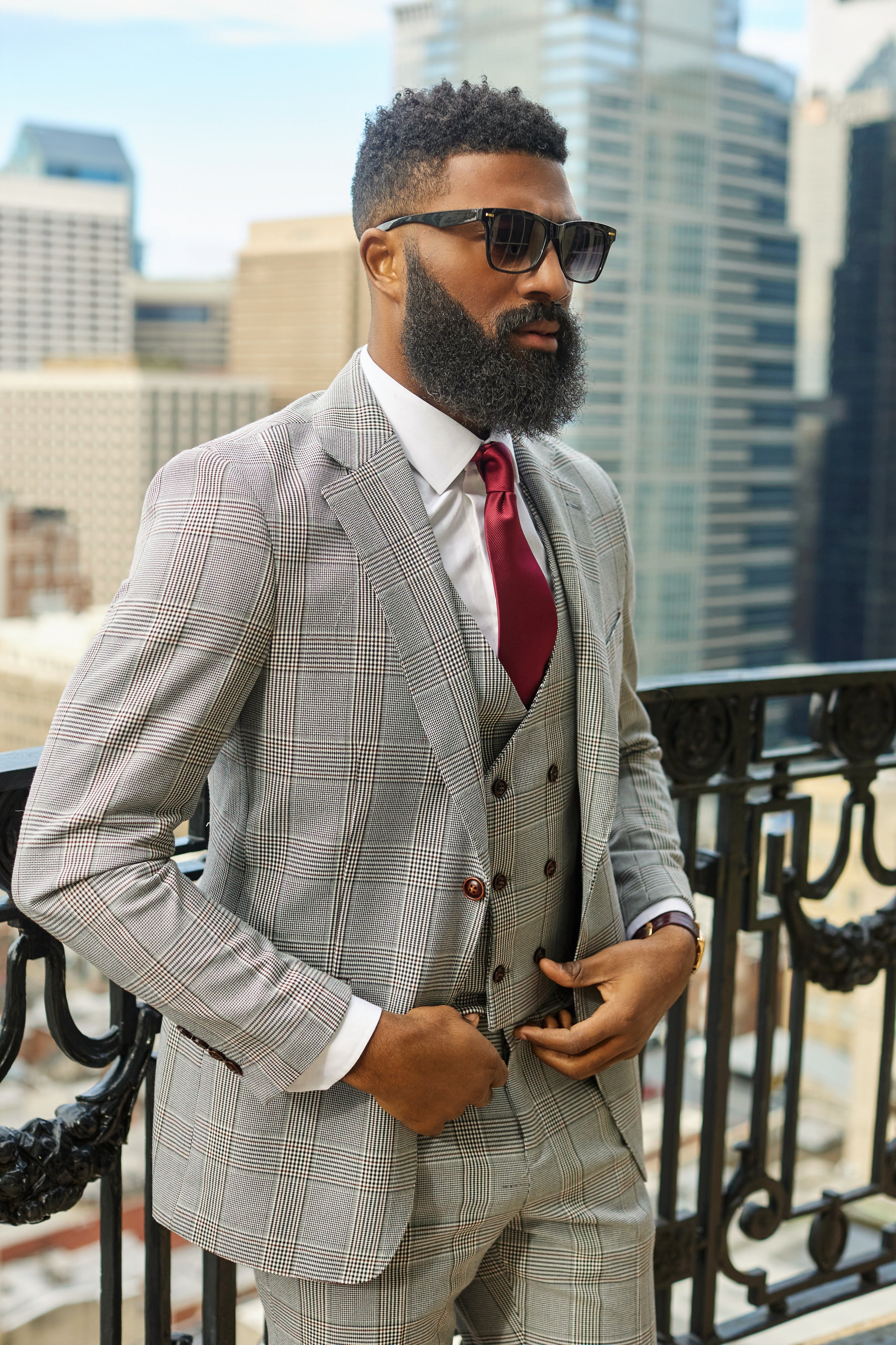 The Twain Grey Suit – Henry Couture Paris