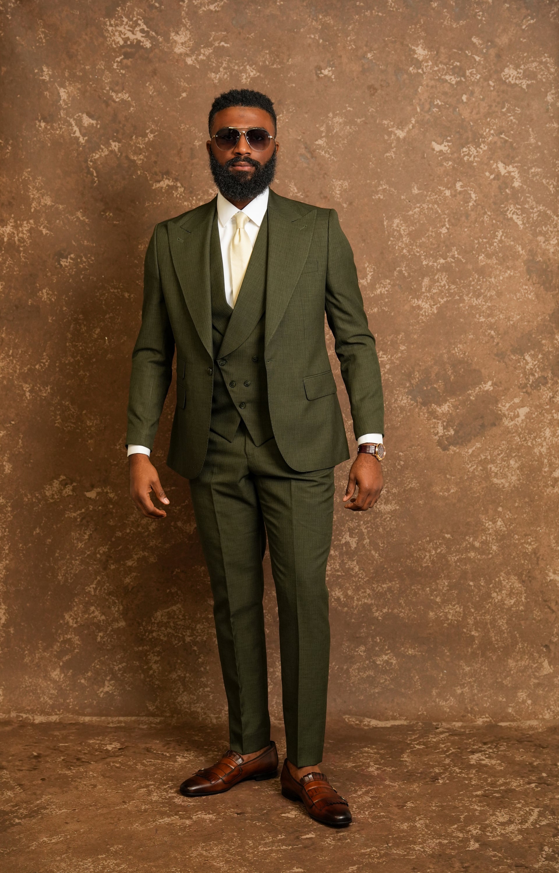 The Windsor Green Suit Green / 44US / 38