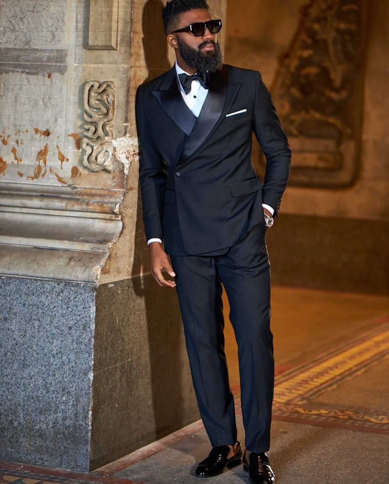 Darby Black Tuxedo Suit for Men