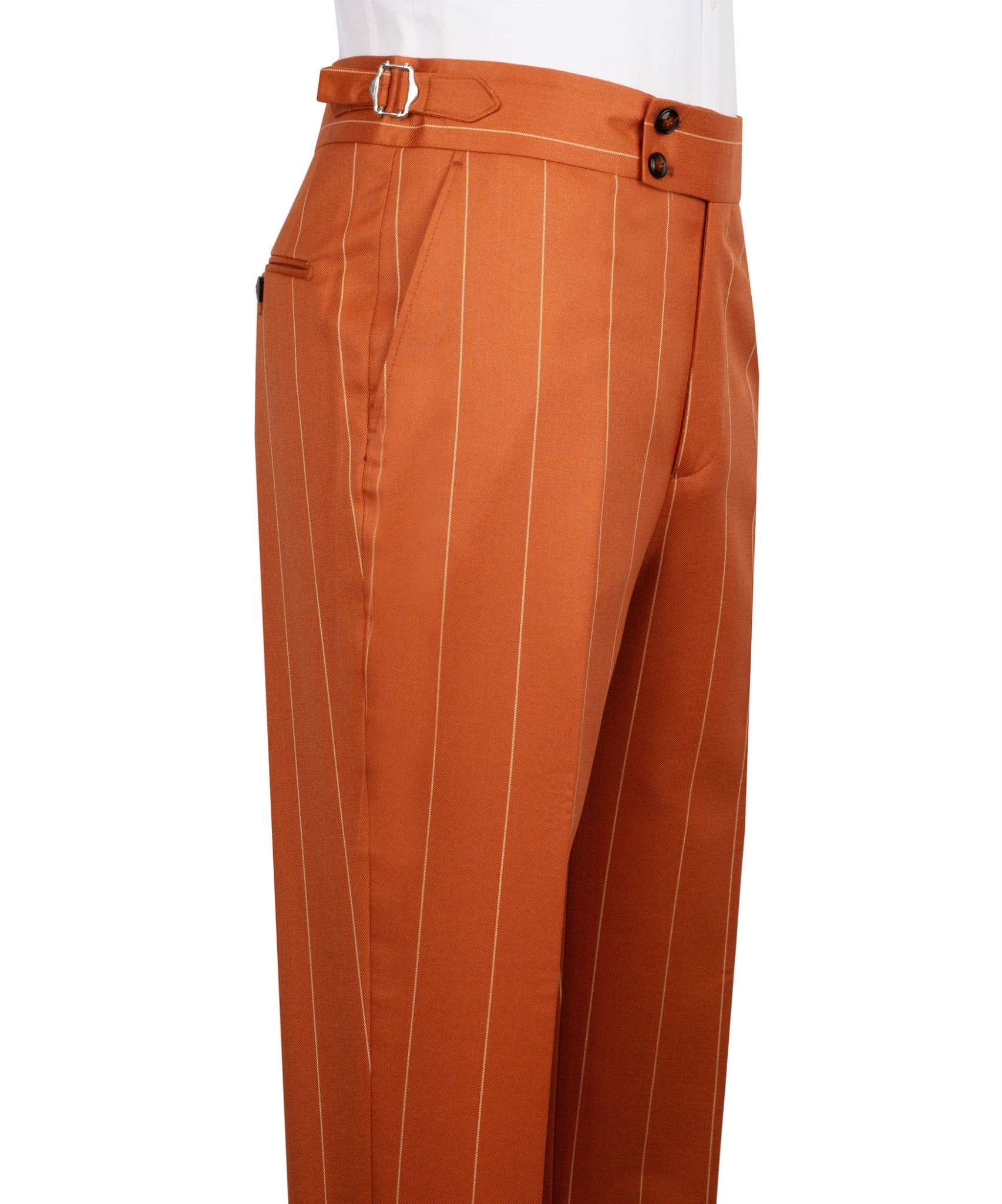 Men's Double-Breasted Pinstripe Suit