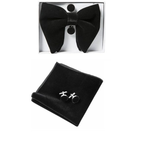 Black Oversize Bow tie